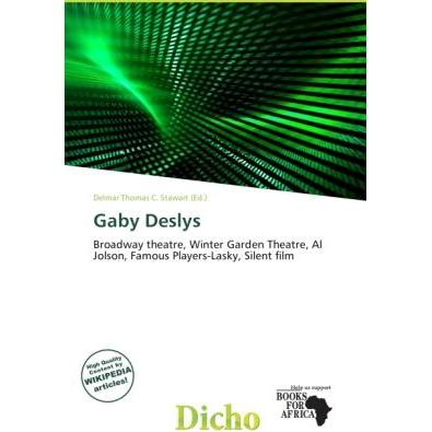 Gaby Deslys, Fachbücher