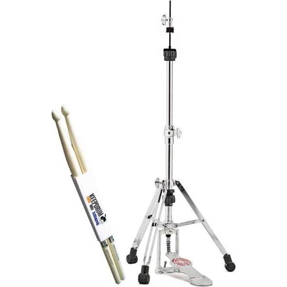 Sonor HH 4000 Hi-Hat Ständer mit Drumsticks, Instrumentenständer + Halter