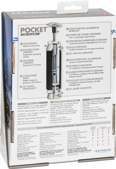 Produktbild Katadyn Pocket Filter