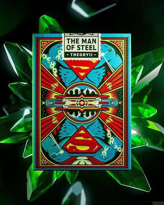 Immagine prodotto Theory11 Carte da gioco DC Comics Superman: L'Uomo d'Acciaio (Inglese)