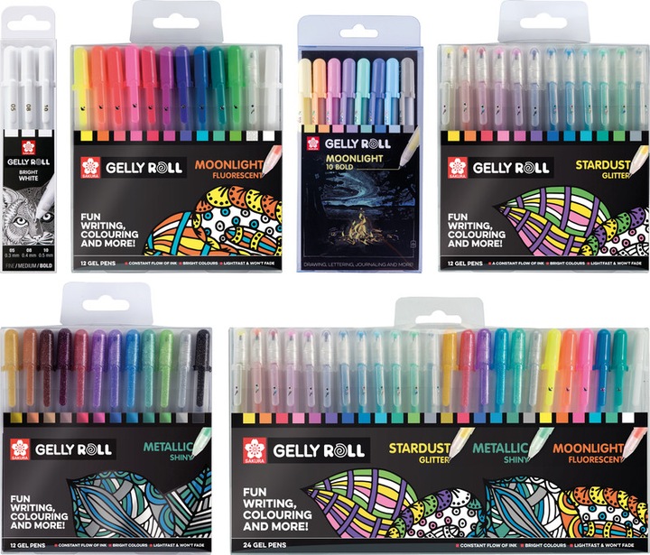 Produktbild Sakura Gelly Roll POXPGBMOO12 (Mehrfarbig, 12 x)