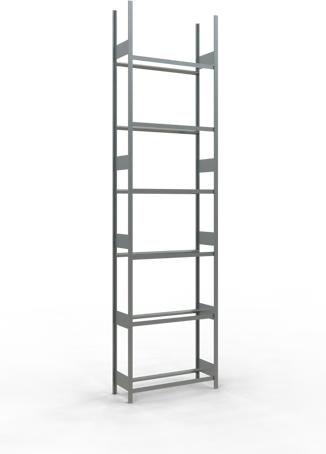 Actual product image Schulte Lagertechnik Wheels basic rack MULTIplus150