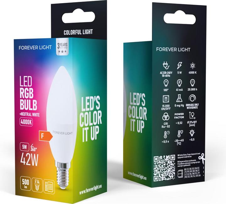 Produktbild Forever Light LED Bulb (E14, 500 lm, 1x)