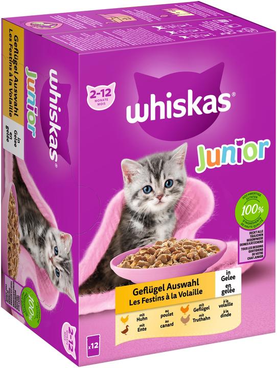 Image du produit Whiskas Sélection Mp Junior (Junior, 12 pcs, 1020 g)