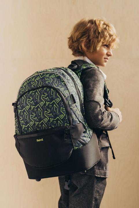Image du produit Belmil Wave Premium 2in1 Sac à dos scolaire iguana (20 l)