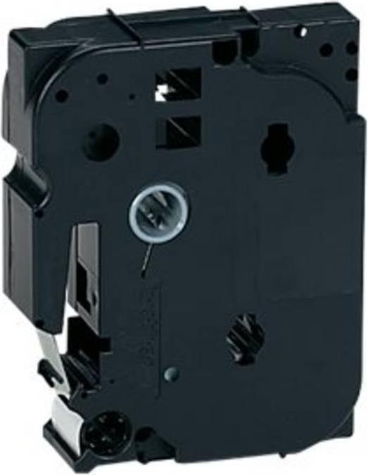 Actual product image Brother TZe-SE4 (1.80 cm, White, Black)