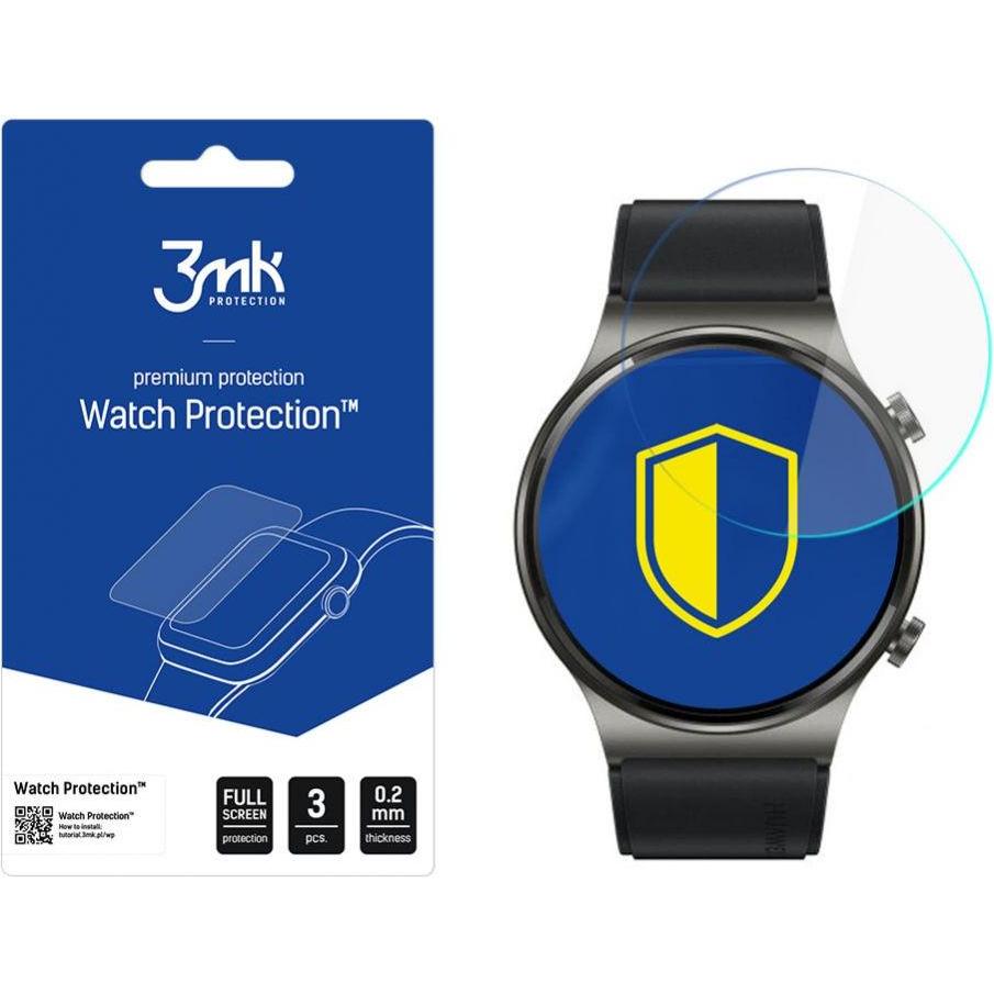 3MK Watch Protection FlexibleGlass Lite do Huawei Watch GT 2 Pro Sport, Smartwatch Zubehör