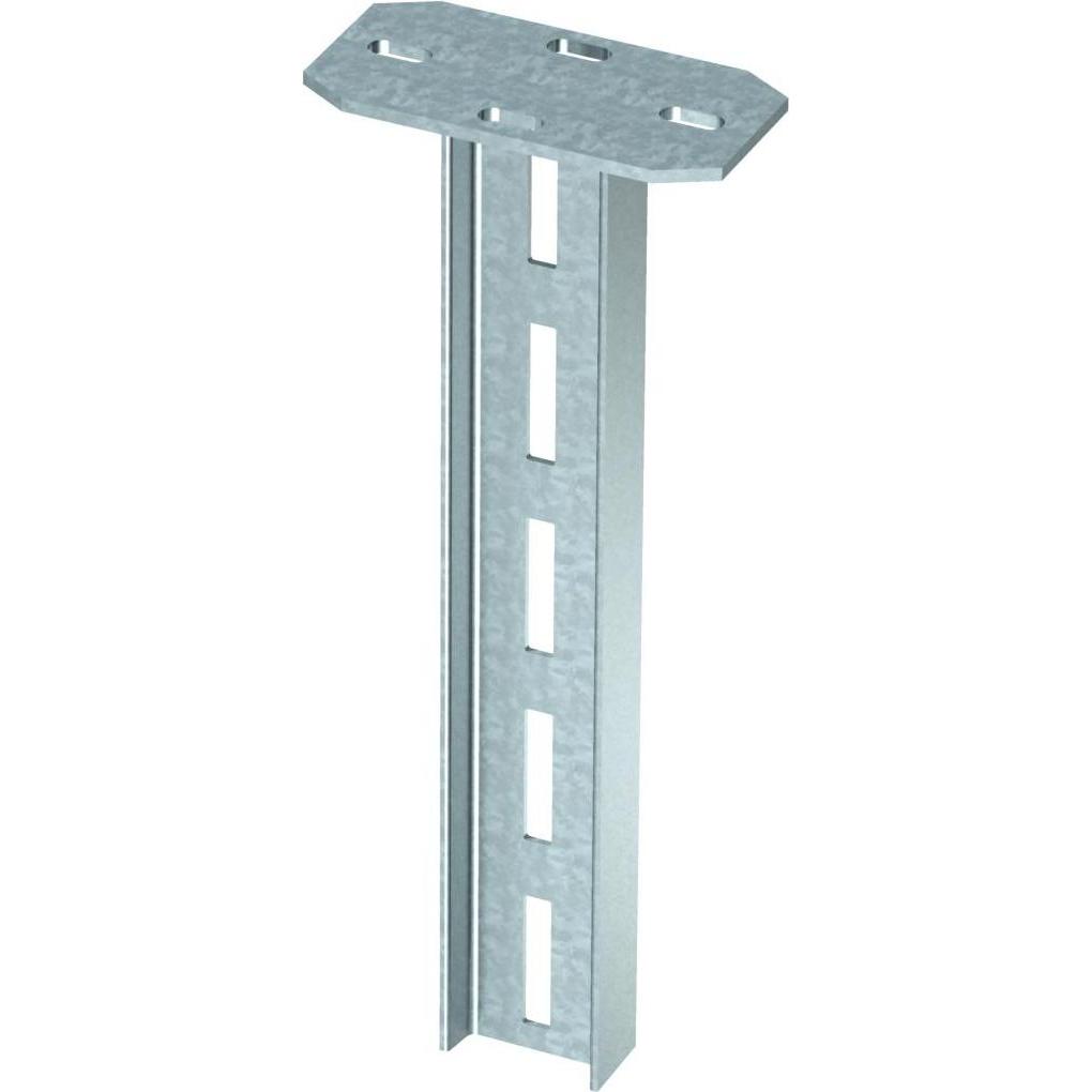 OBO Bettermann, Accessori per il passaggio dei cavi, OBO IS 8K/130 FT asta di sospensione 1300mm con piastra di testa