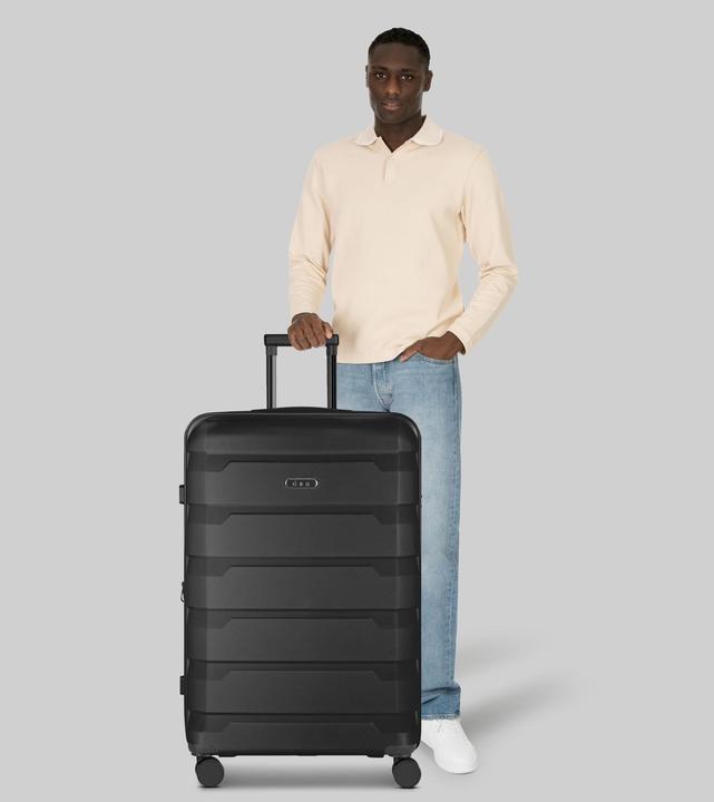 Actual product image D&N South Dakota 4 Rollen Trolley L 76 cm mit Dehnfalte (95 l)