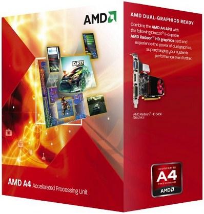 Produktbild AMD A4-5300 Apu (FM2, 3.40 GHz, 2 -Core)