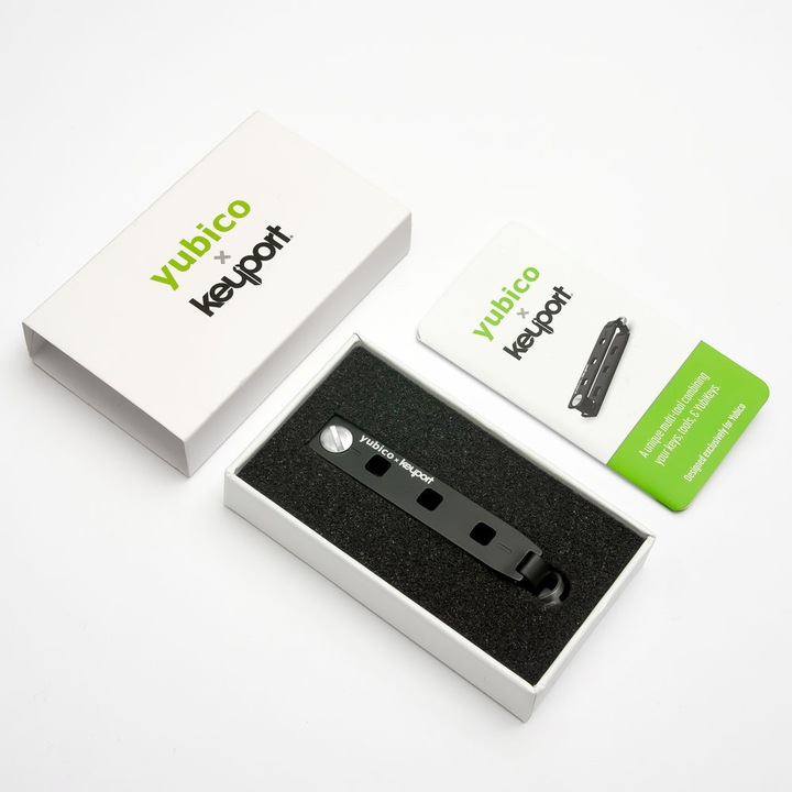Actual product image Yubico x Keyport Pivot 2.0