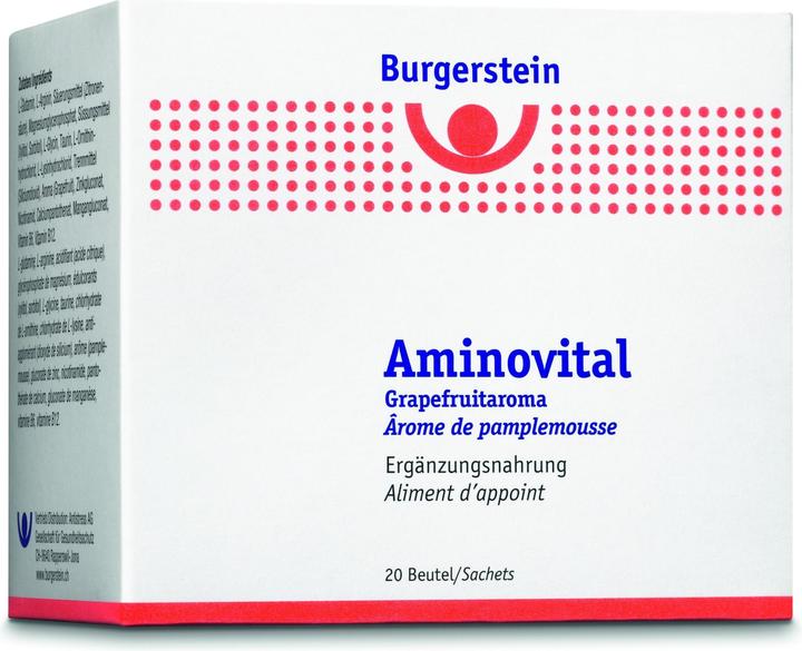 Actual product image Burgerstein Aminovital (20 pcs., Powder, 240 g)