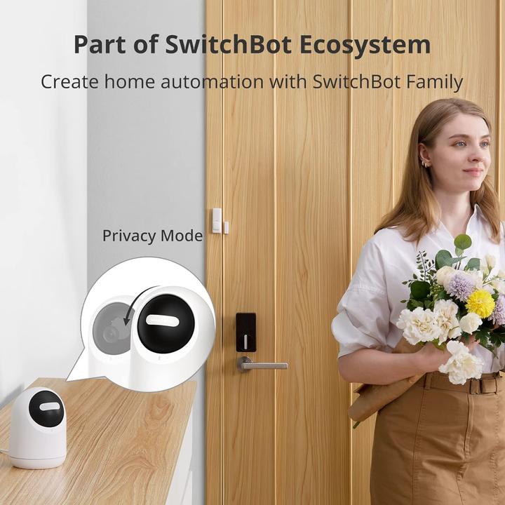 Actual product image SwitchBot IP surveillance camera, 1080p (1920 x 1080 Pixels)