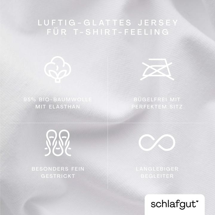 Produktbild schlafgut Knitted Jersey (Duvetbezug, 155 x 220 cm)