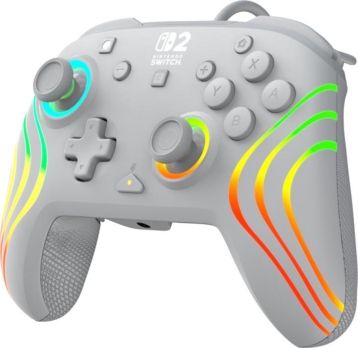 Actual product image Turtle Beach Pro Controller Afterglow Wave Wired Grey (Switch, Switch 2, Switch OLED)