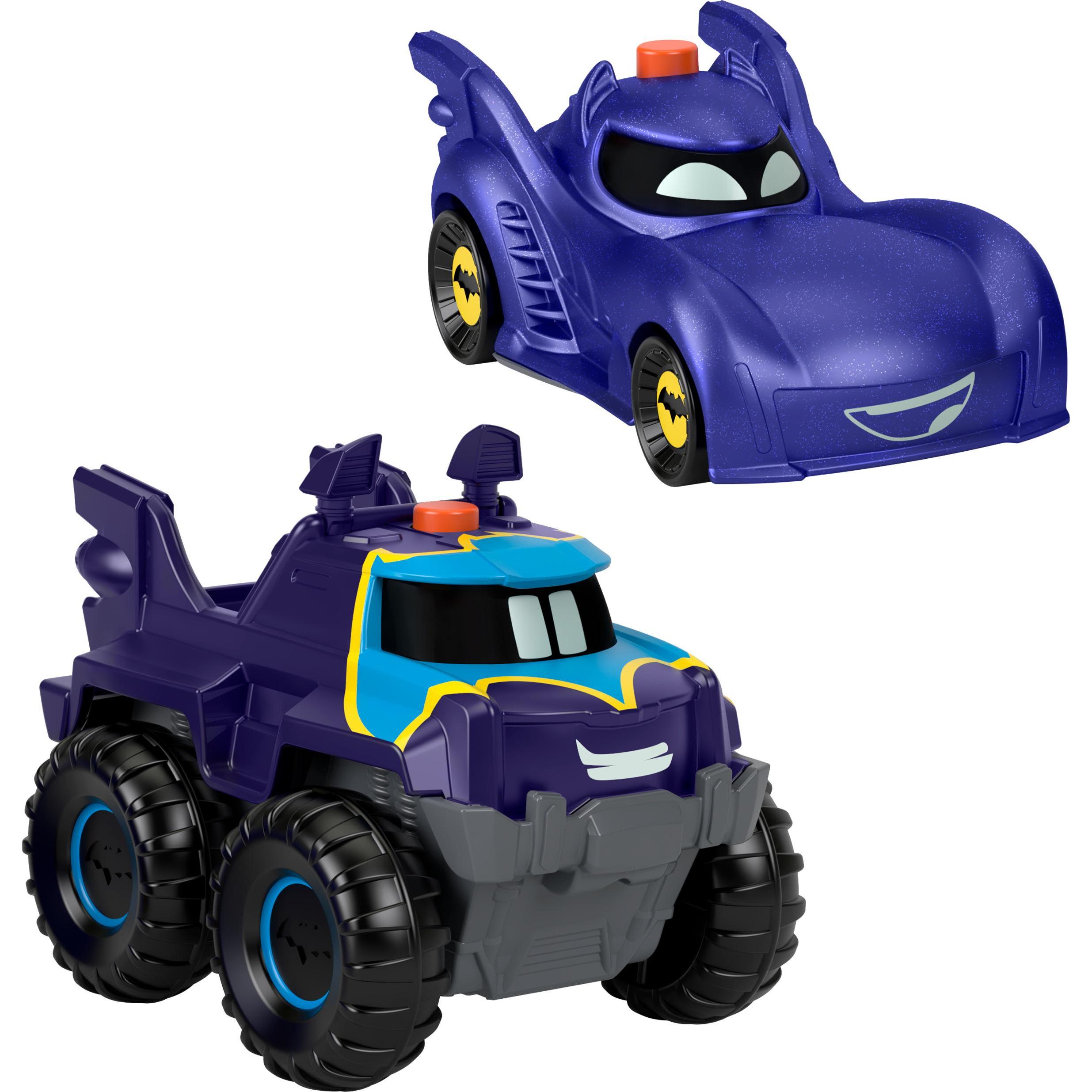 Fisher-Price Batwheels Lichteffekt Rennautos - Bam & Friend