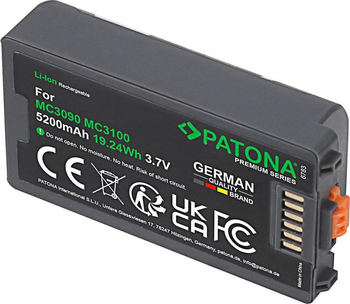 Actual product image Patona Premium Akku für Symbol MC3090 BTRY-MC30KAB02