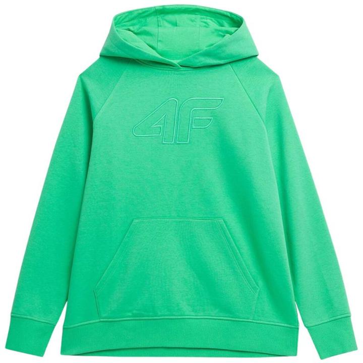 4F Grünes Damen-Sweatshirt SS23TSWSF535 41S (S)