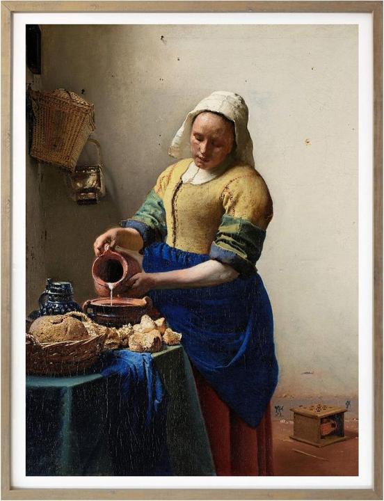 Immagine prodotto Trenddeko La ragazza con la brocca di latte (60 x 80 cm)