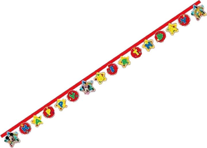 Produktbild Amscan Kette Happy Birthday Mickey Mouse