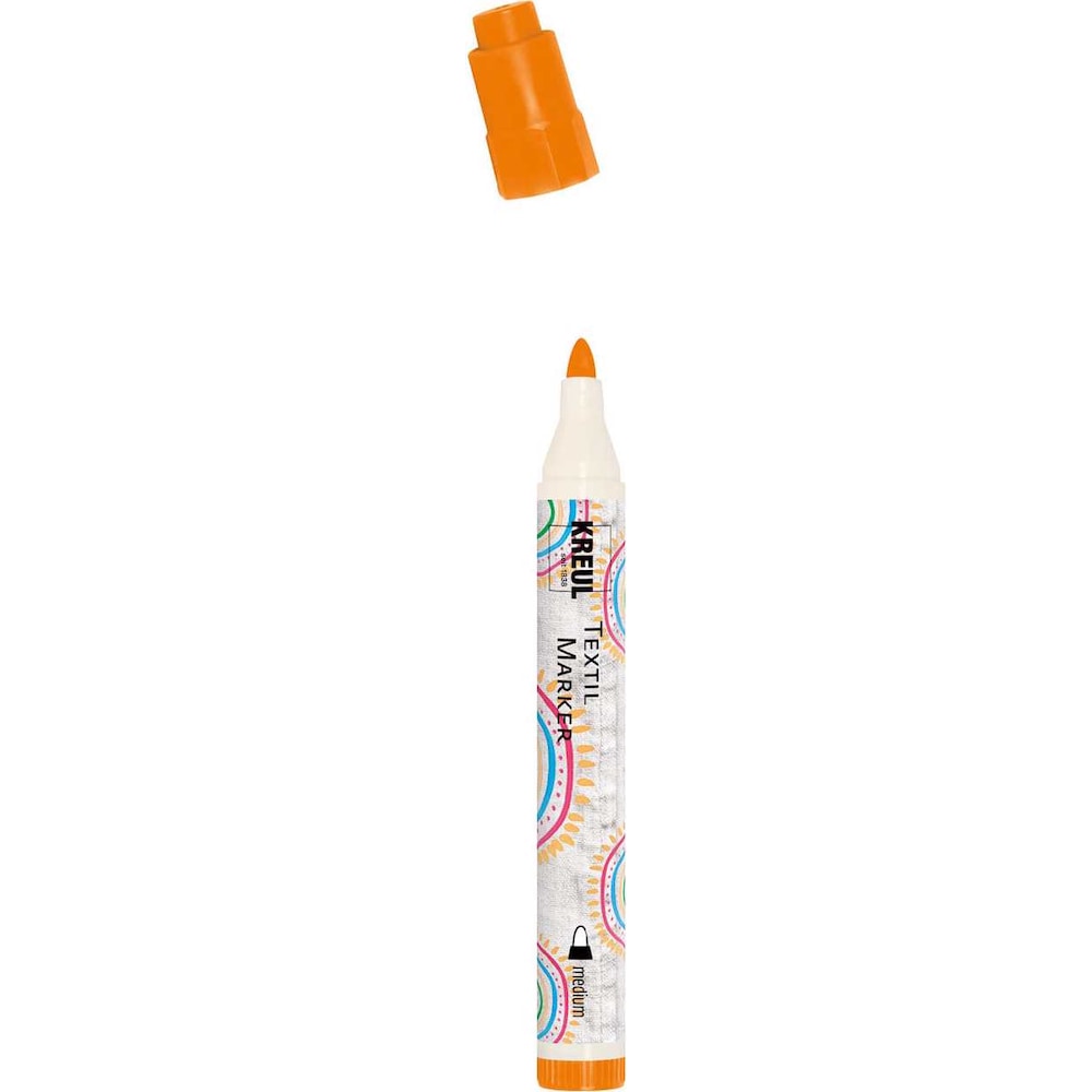 Kreul, Marker, Malstift Sunny helle Stoffe (Orange, 4 mm, 1 x)