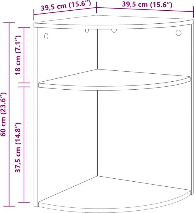 Immagine prodotto vidaXL Beistelltisch