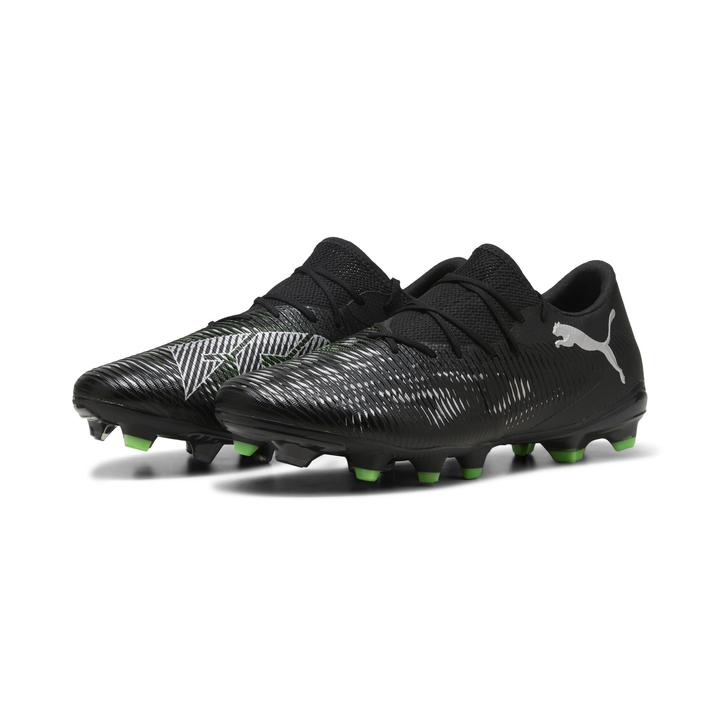 puma black-puma silver-fluo green