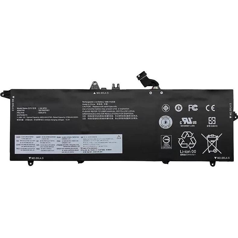 Lenovo BATTERY 4cell 60Wh 15.44V (4 Zellen, 3830 mAh), Notebook Akku