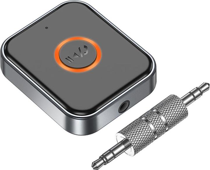 Actual product image Borofone - Wireless Audio Receiver Suave (BC55) - Bluetooth 5.3 Adapter, 150mAh, Jack 3.5mm - Black (Receiver)