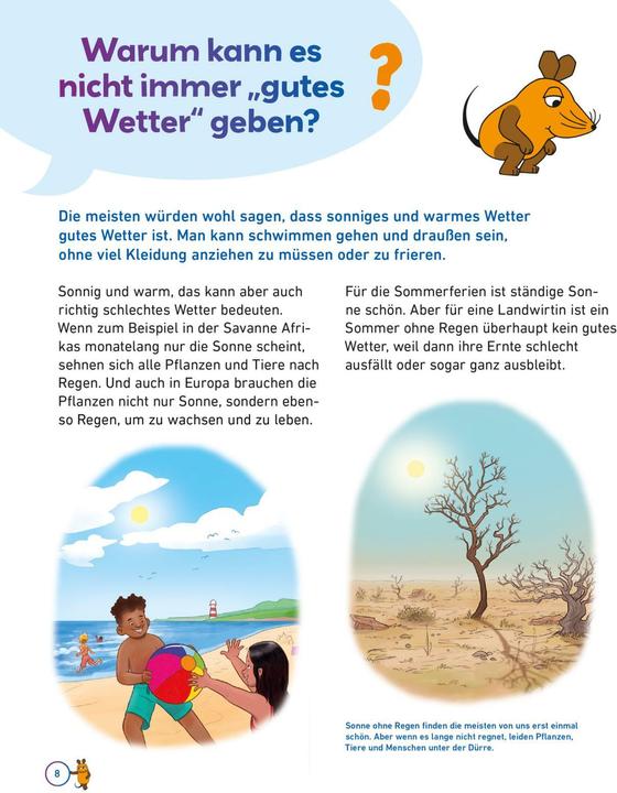 Immagine prodotto Frag doch mal... die Maus: Klima und Wetter (Tedesco, Gabi Neumayer, Vera Rehaag, 2024)