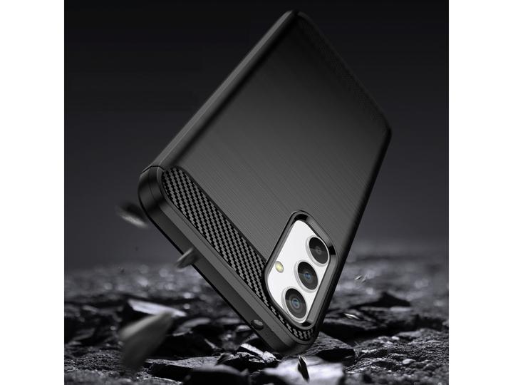 Produktbild Screenguard Carbon Brushed Soft TPU Case (Samsung Galaxy A35)