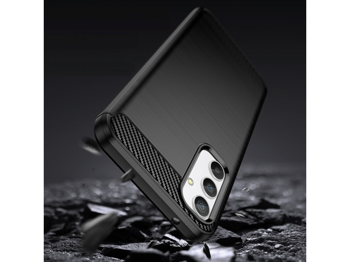 Produktbild Screenguard Carbon Brushed Soft TPU Case (Samsung Galaxy A35)