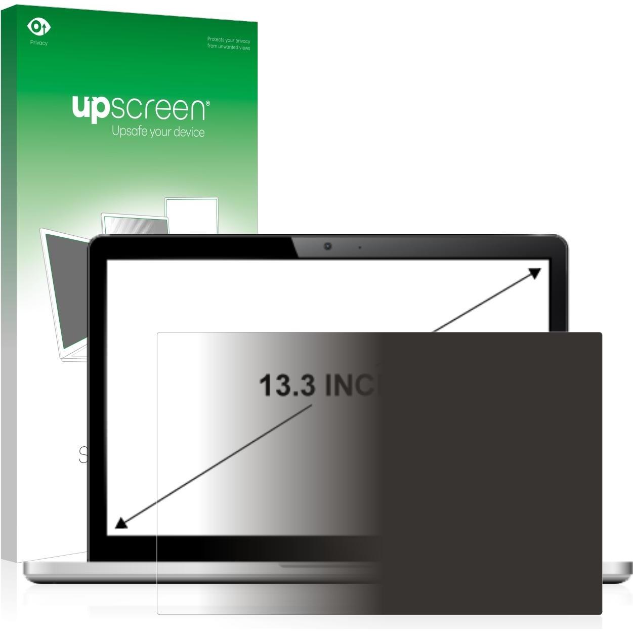upscreen Spy Shield Blickschutzfilter (13.30", 16 : 10), Notebook Schutzfolie