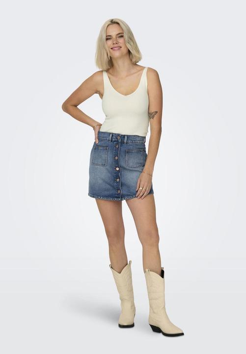 Actual product image JdY V-neck top without sleeves (L)