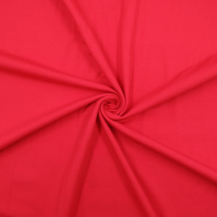 Immagine prodotto Stoffrestposten Jersey di cotone - Rosso - Quantità minima di vendita: 1 metro