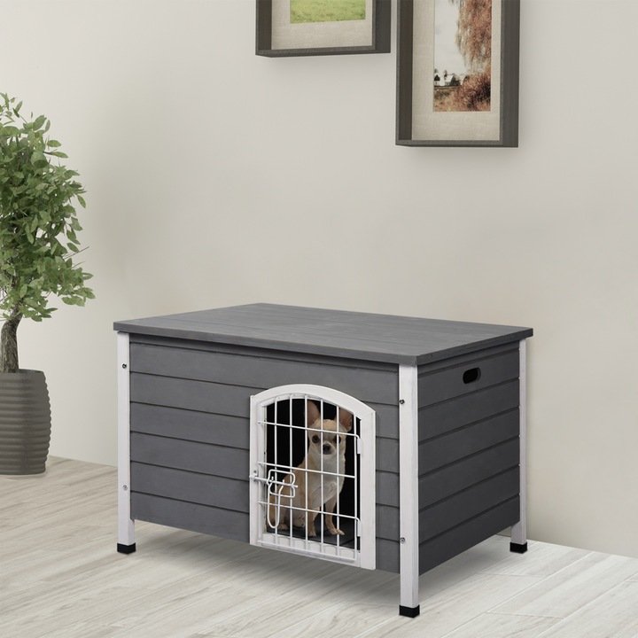 Actual product image PawHut Dog kennel with door (Dog kennel)