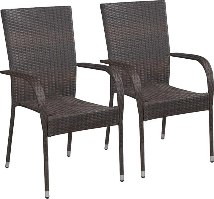 Produktbild vidaXL Garten-Essgruppe (88 x 88 x 74 cm)