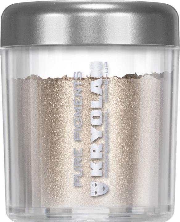 Actual product image Kryolan Pure Pigments Metallic 3 gr pure platinum (Pure Platinum)