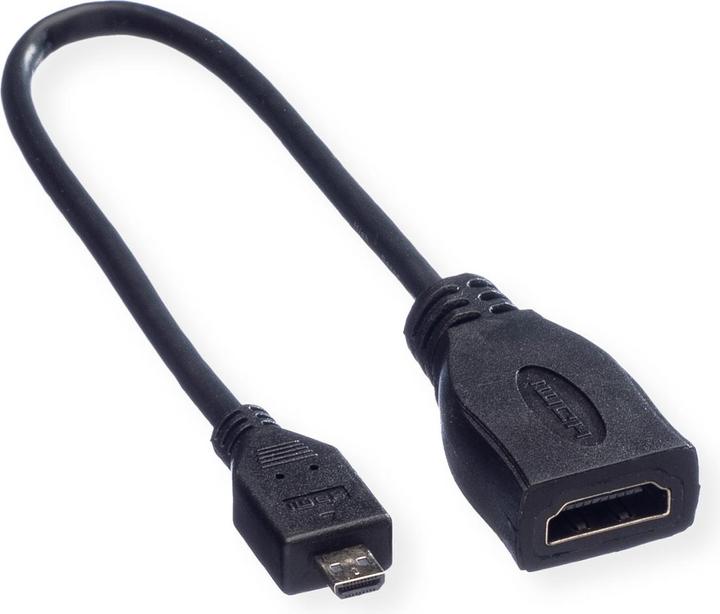 Produktbild Roline HDMI – Micro HDMI (0.15 m, HDMI)