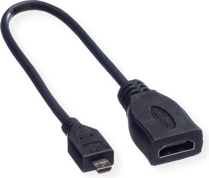 Produktbild Roline HDMI – Micro HDMI (0.15 m, HDMI)