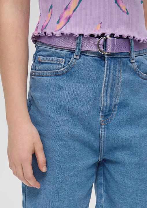 Image du produit S.Oliver Jeans-Bermuda Bermuda Jeans / Loose Fit / Super High Rise / Semi Wide Leg (164)
