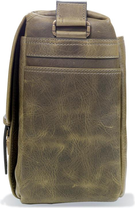 Actual product image Only-Bags.Store Leather vintage 16" laptop bag, camera bag, briefcase, satchel, portfolio notebook tablet (16")