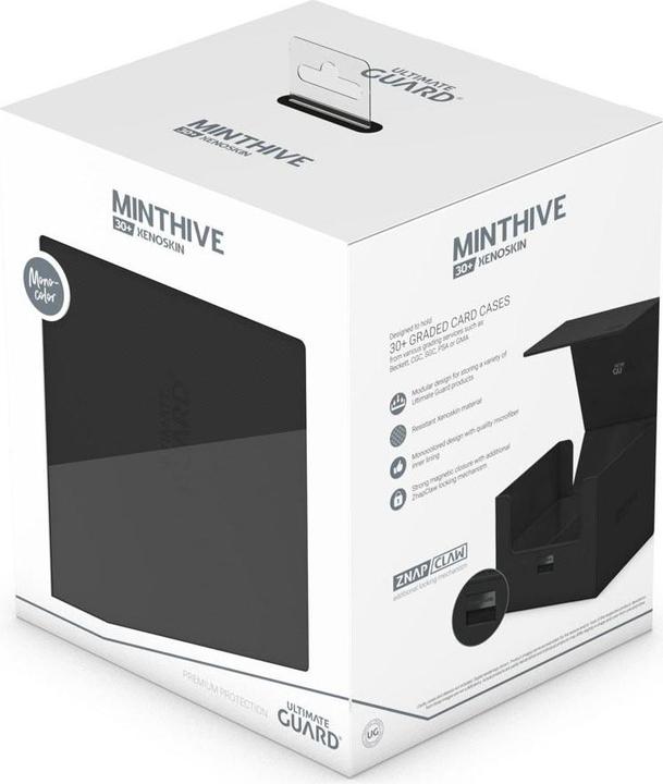Actual product image Ultimate Guard Minthive 30+ XenoSkin Black