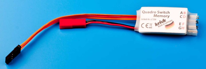 Produktbild Krick quadro switch memory 4-kanal schaltmodul