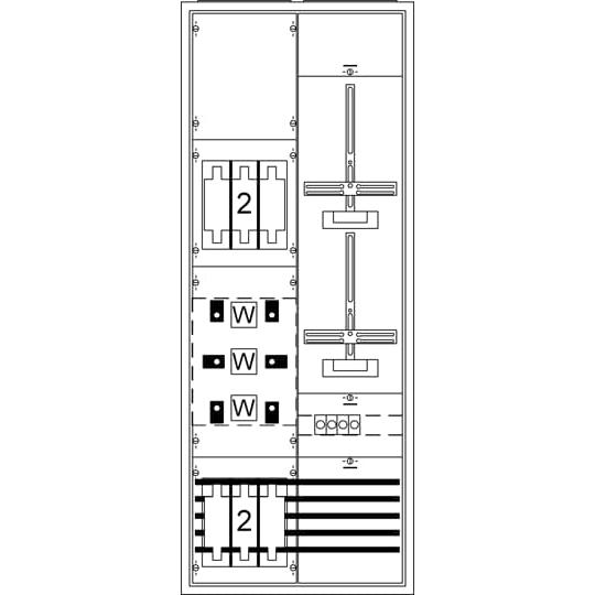 ABB, Verteilerschrank Zubehör, STRI Messwandlerschrank