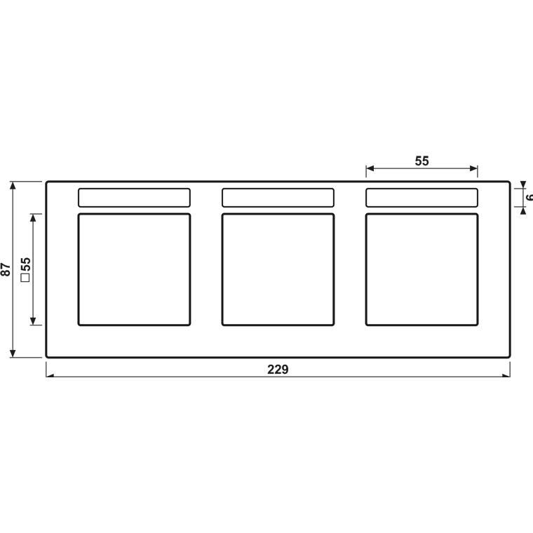 Thumbnail - JUNG, Zubehör Schalterprogramm, Rahmen