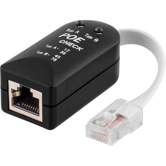 Deltaco POE-101 - PoE-finder, Netzwerkadapter