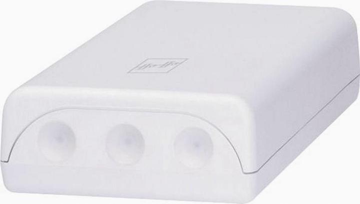 Actual product image Assa Abloy EL 420 electric security lock, DM 35, forend 24x300 mm, stainless steel effect