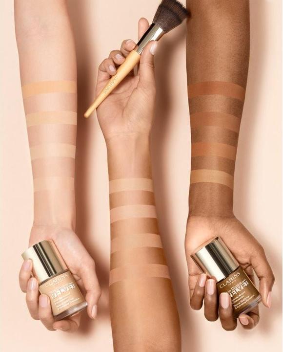 Actual product image Clarins SKIN ILLUSION VELVET FOUNDATION 108.5W 30ml (108.5W Camel)