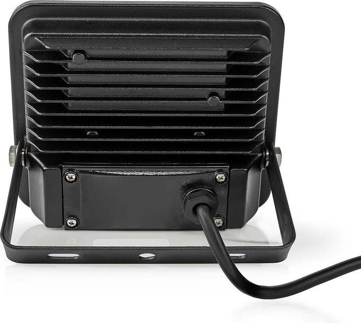 Actual product image Nedis SmartLife Floodlight | 1600 lm | Wi-Fi | 20 W | RGB / Warm to Cool White | 2700 - 6500 K | Al (1600 lm, IP65)